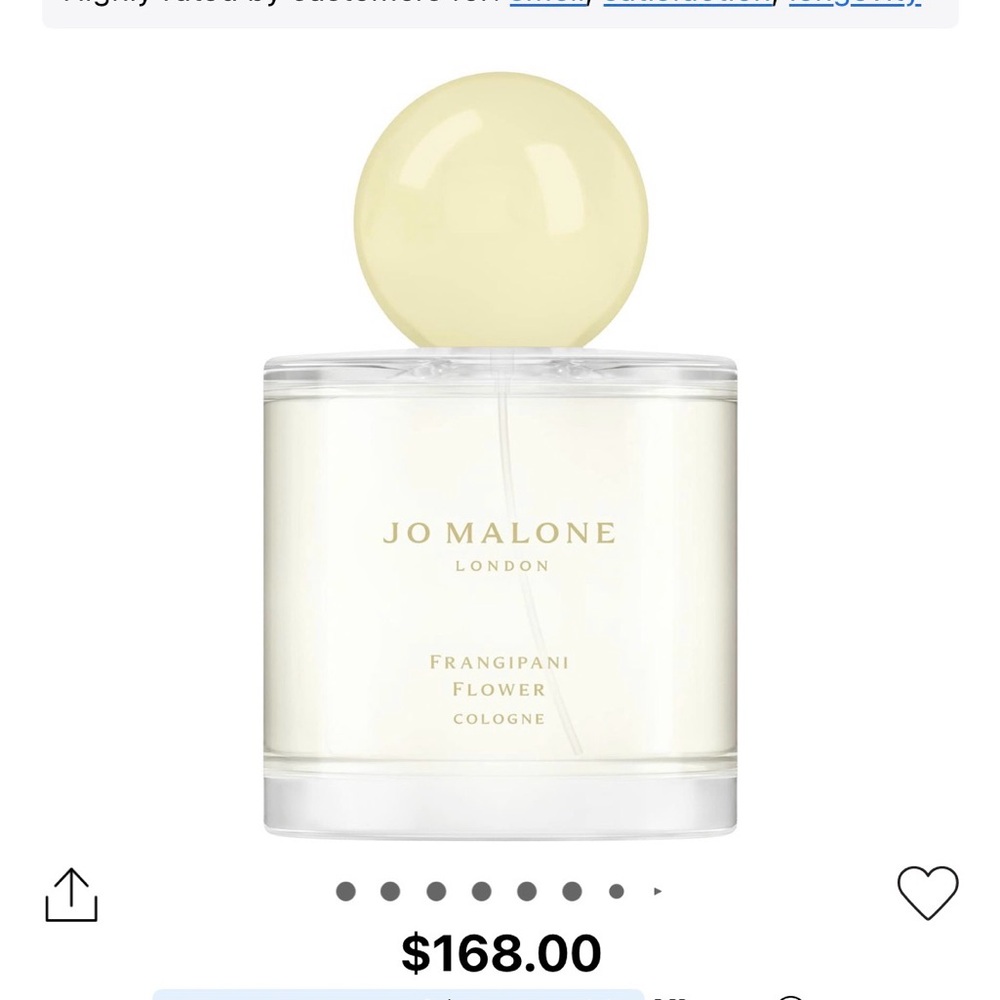 Jo Malone Frangipani Flower Cologne 100ml - Picture 2 of 5
